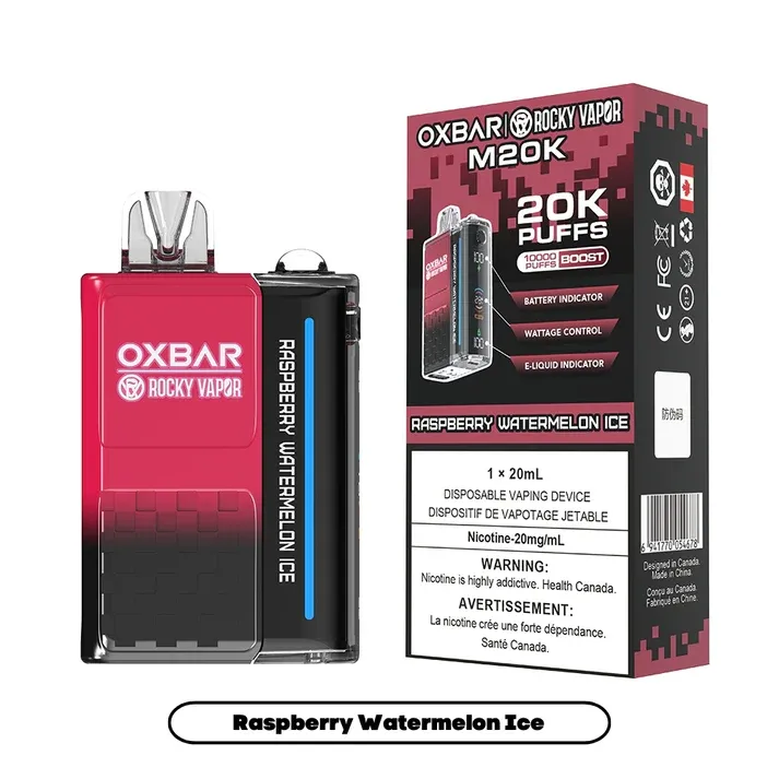 Rocky Vapor Oxbar M20K - Raspberry Watermelon Ice