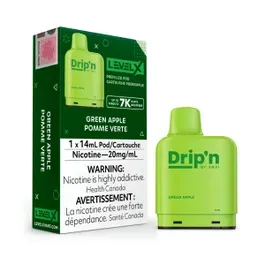 DRIP N LEVEL X GREEN APPLE
