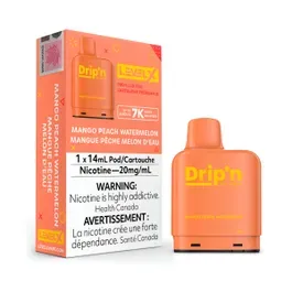 DRIP N LEVEL X MANGO PEACH WATERMELON