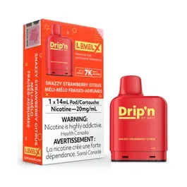 DRIP N LEVEL X SNAZZY STRAWBERRY CITRUS