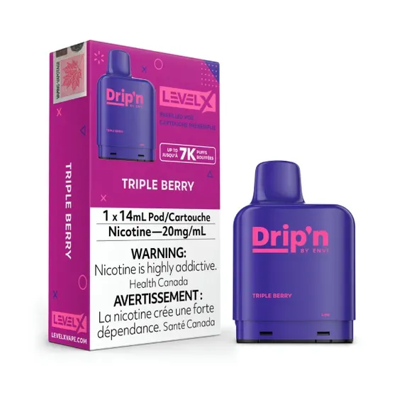 DRIP N LEVEL X TRIPLE BERRY