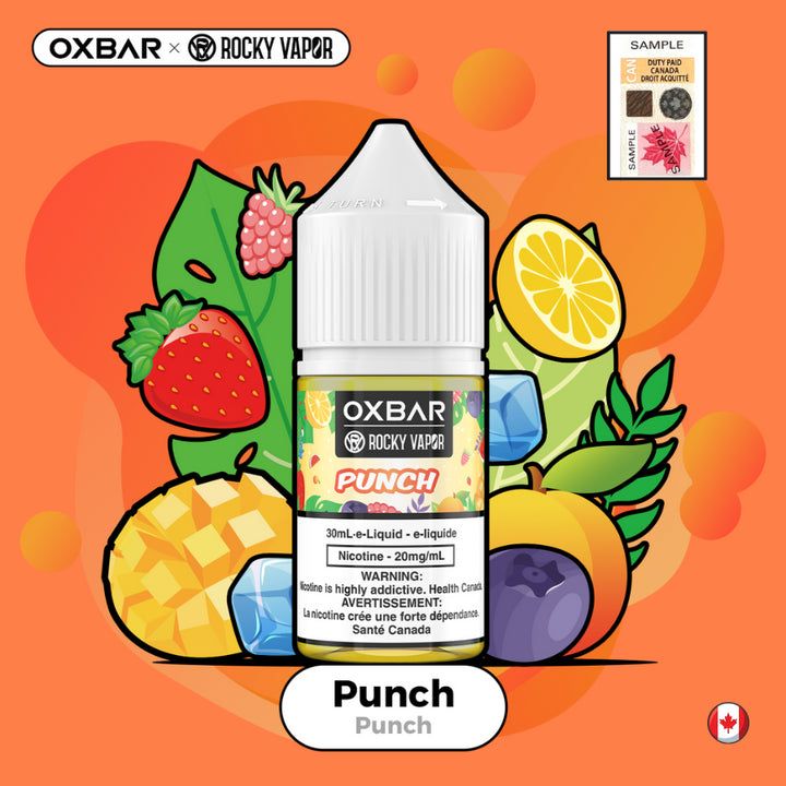 Rocky Vapor Oxbar E-Liquids - Punch