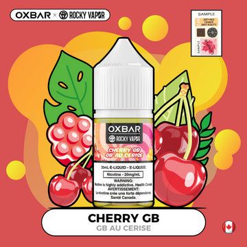 Rocky Vapor Oxbar E-Liquids - Cherry G B