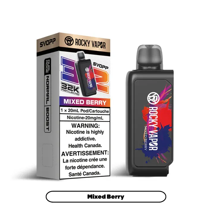 Rocky Vapor Svopp [Prefilled Pods] 32K - Mixed Berry