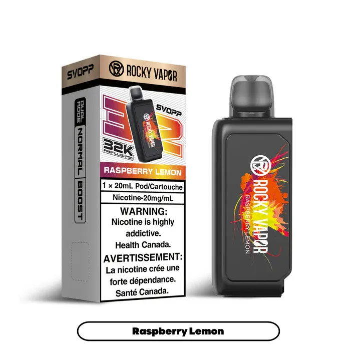 Rocky Vapor Svopp [Prefilled Pods] 32K - Raspberry Lemon