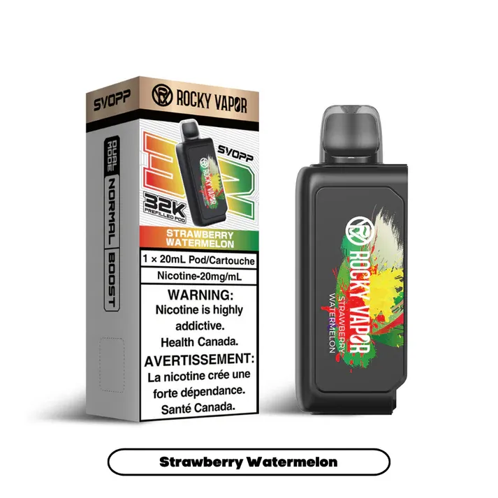 Rocky Vapor Svopp [Prefilled Pods] 32K - Strawberry Watermelon