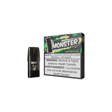 STLTH Monster – Green Apple Ice (2 pack)