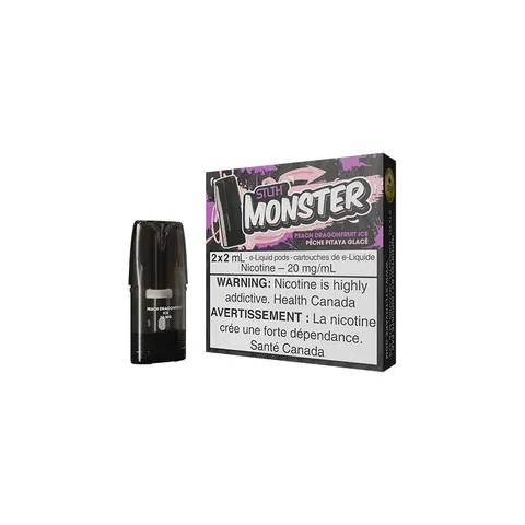 STLTH Monster – Peach Dragonfruit Ice (2 pack)