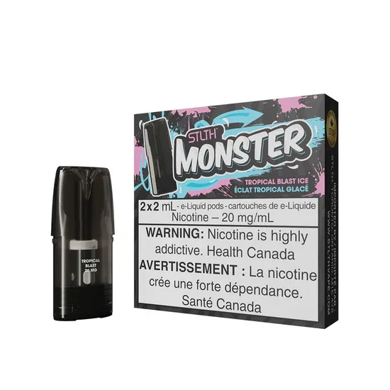 STLTH Monster Tropical Blast Ice Vape Pods