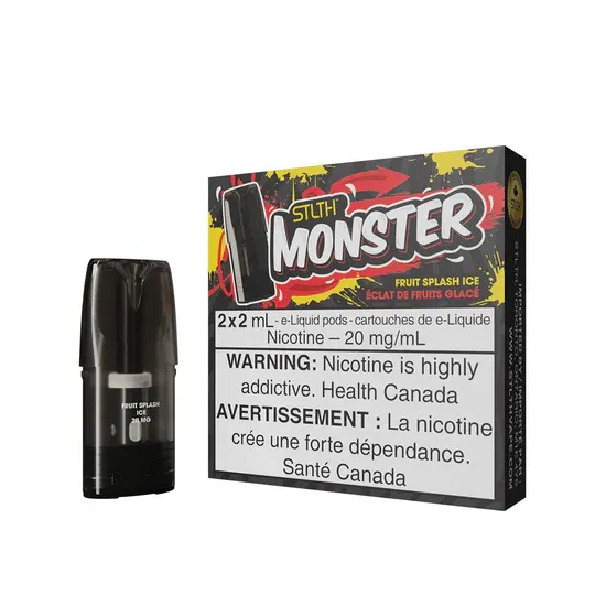 STLTH Monster Fruit Splash Ice Vape Pods