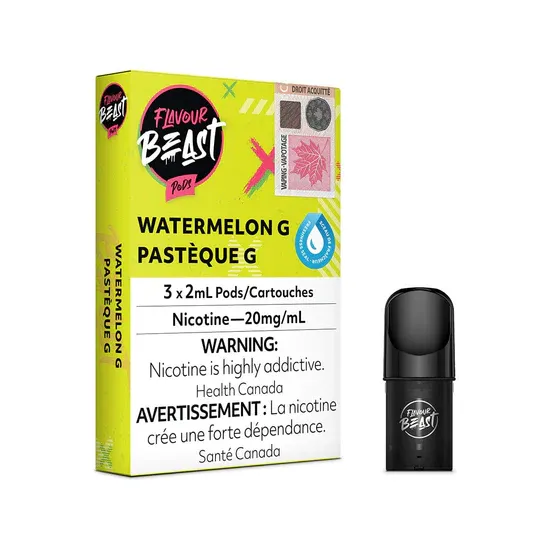 STLTH Compatible Flavour Beast Watermelon G Vape Pods