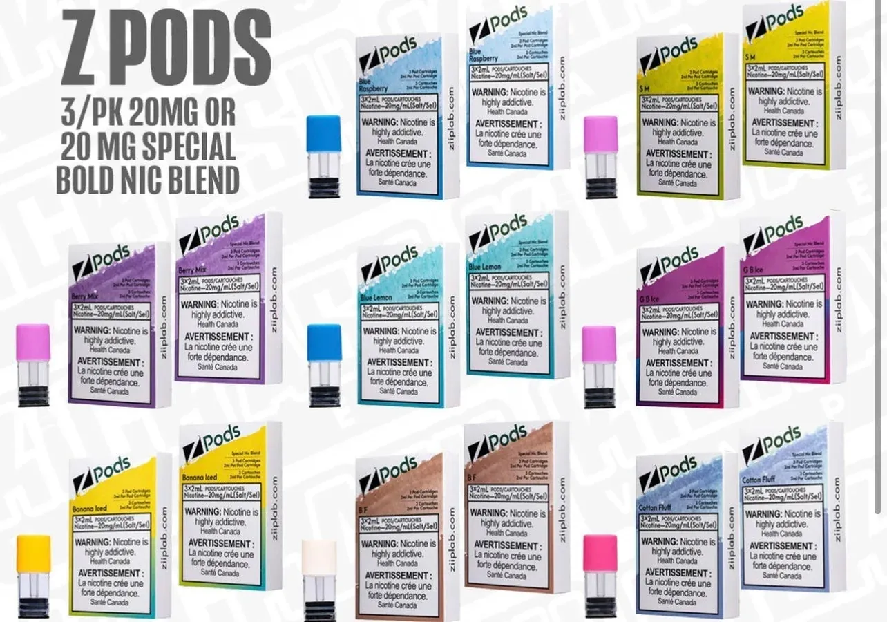 STLTH Z PODS BLUEBERRY POMEGRANATE 2% NIC SPECIAL BLEND