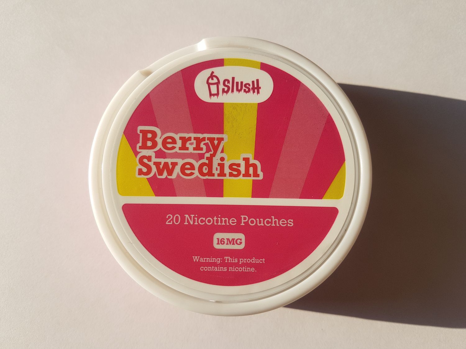 SLUSH Berry Swedish Pouches 16mg nicotine
