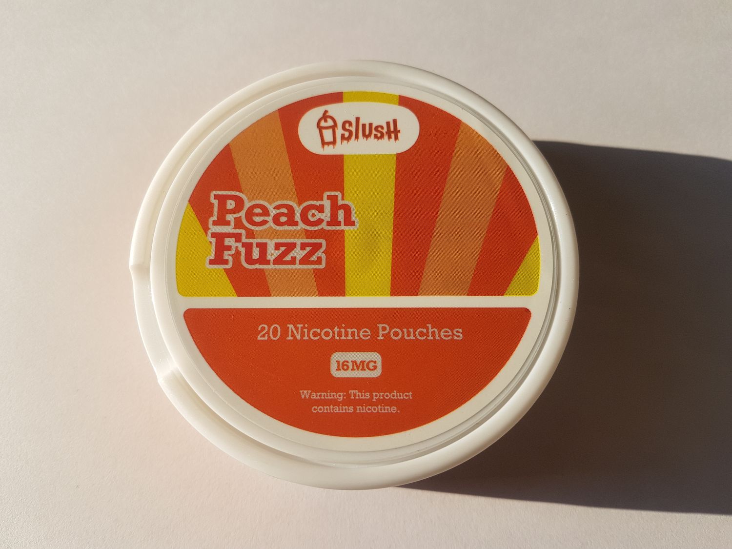 SLUSH Peach Fuzz Pouches 16mg nicotine