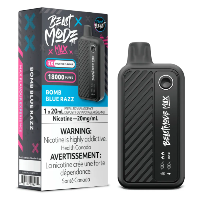 Flavour Beast Mode Max 18K - Bomb Blue Razz