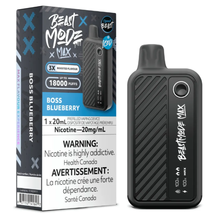 Flavour Beast Mode Max 18K - Boss&#39; Blueberry