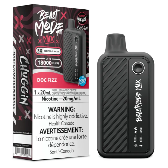 Flavour Beast Mode Max 18K - Chuggin&#39; Doc Fizz