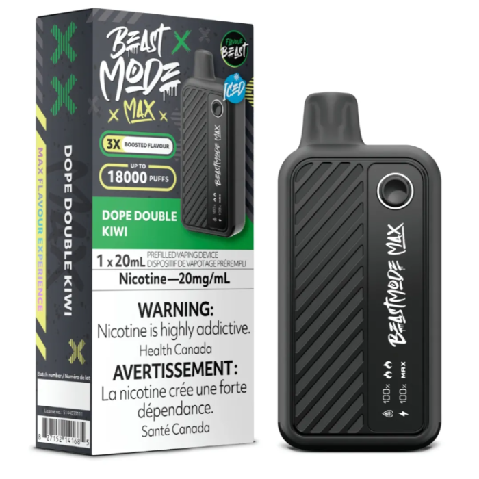 Flavour Beast Mode Max 18K - Dope Double Kiwi