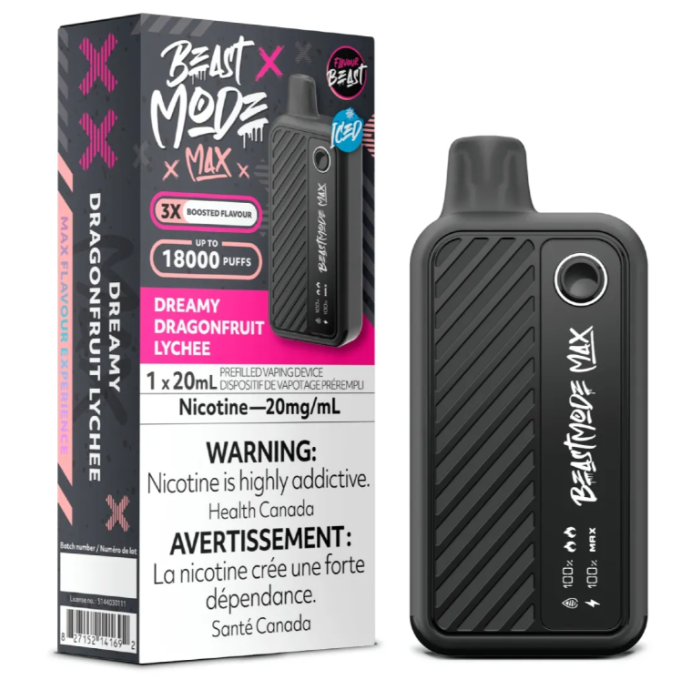 Flavour Beast Mode Max 18K - Dreamy Dragonfruit Lychee