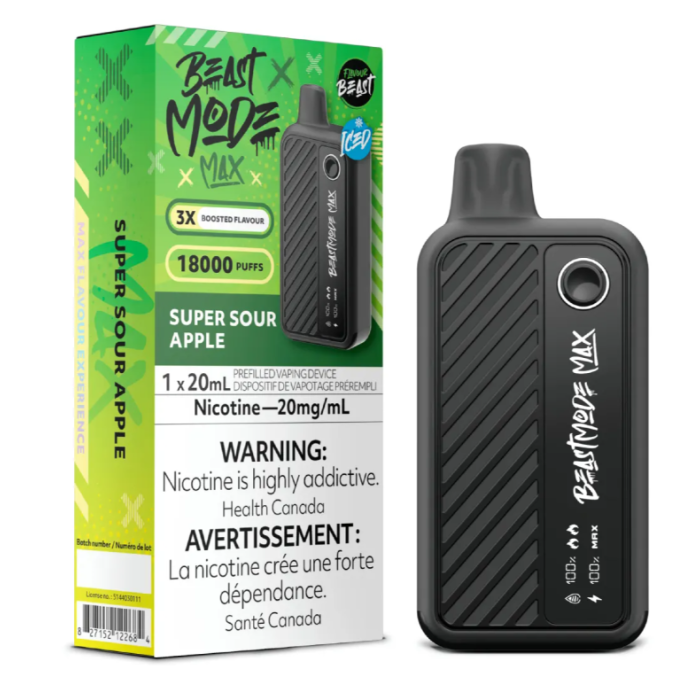 Flavour Beast Mode Max 18K - Super Sour Apple