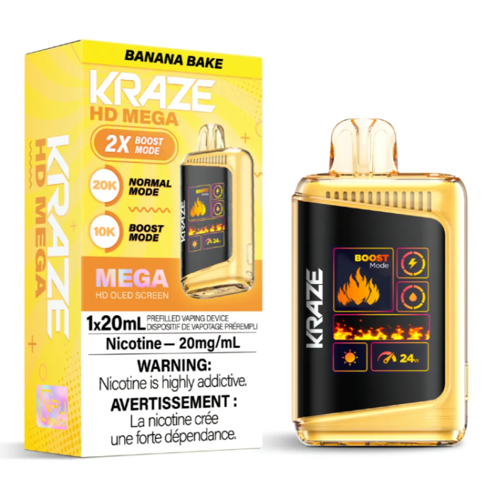 Kraze HD Mega - Banana Bake