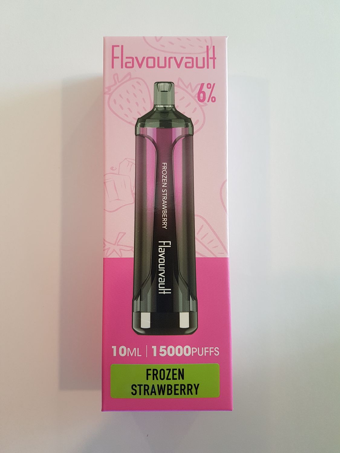 FlavourVault 15k 6% Disposable - Frozen Strawberry