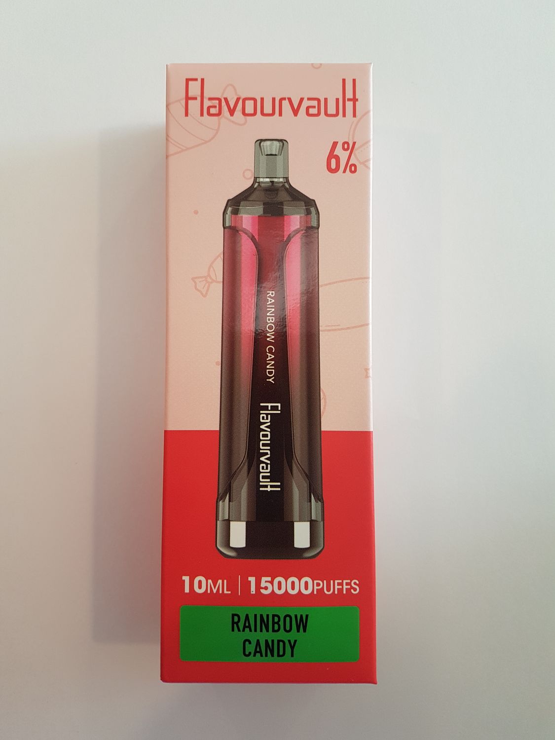 FlavourVault 15k 6% Disposable - Rainbow Candy