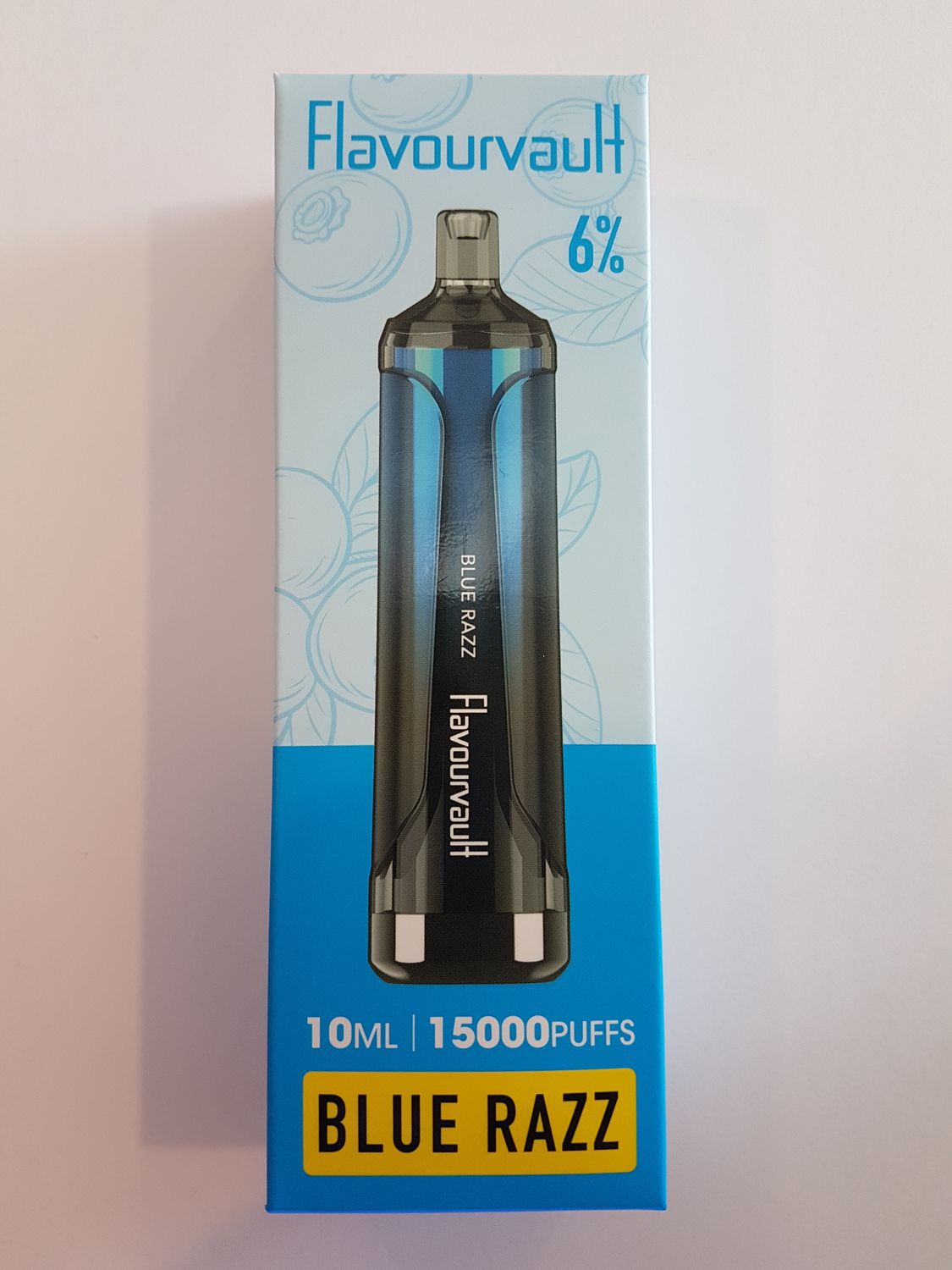FlavourVault 15k 6% Disposable - BLUE RAZZ