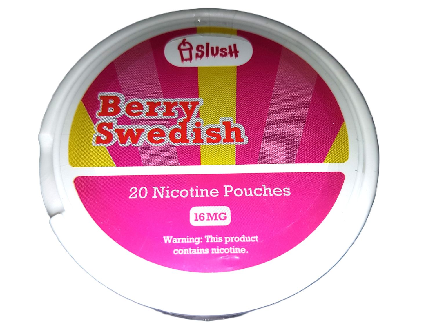 SLUSH Berry Swedish Pouches 16mg nicotine