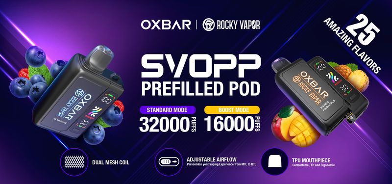 OXBAR Svopp Pods