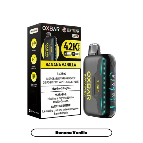 Rocky Vapor Oxbar G42K - Banana Vanilla Rocky Vapor Oxbar G42K - Banana Vanilla