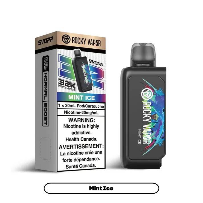 Rocky Vapor Svopp [Prefilled Pods] 32K - Mint Ice