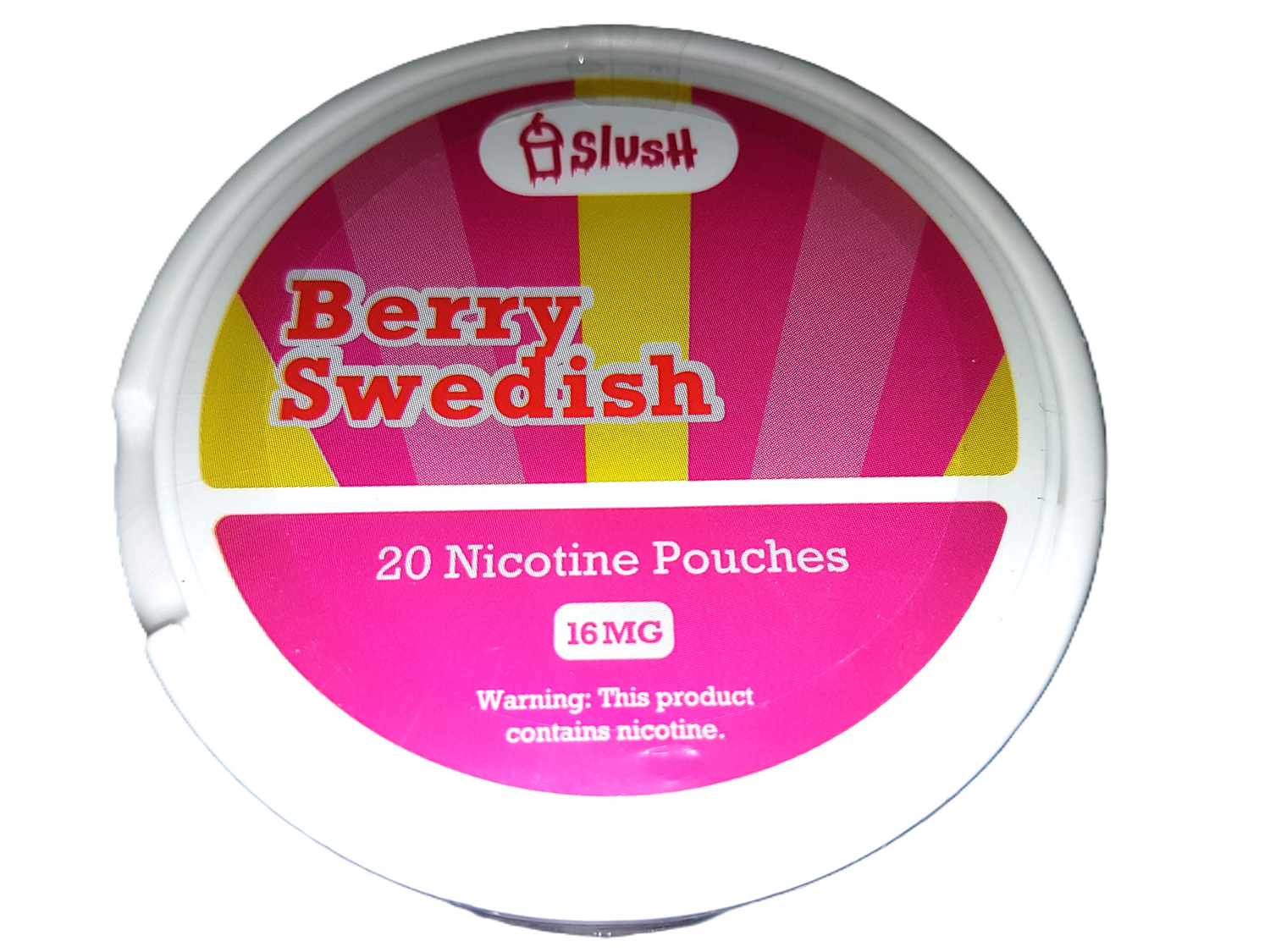 SLUSH Berry Swedish Pouches 16mg nicotine