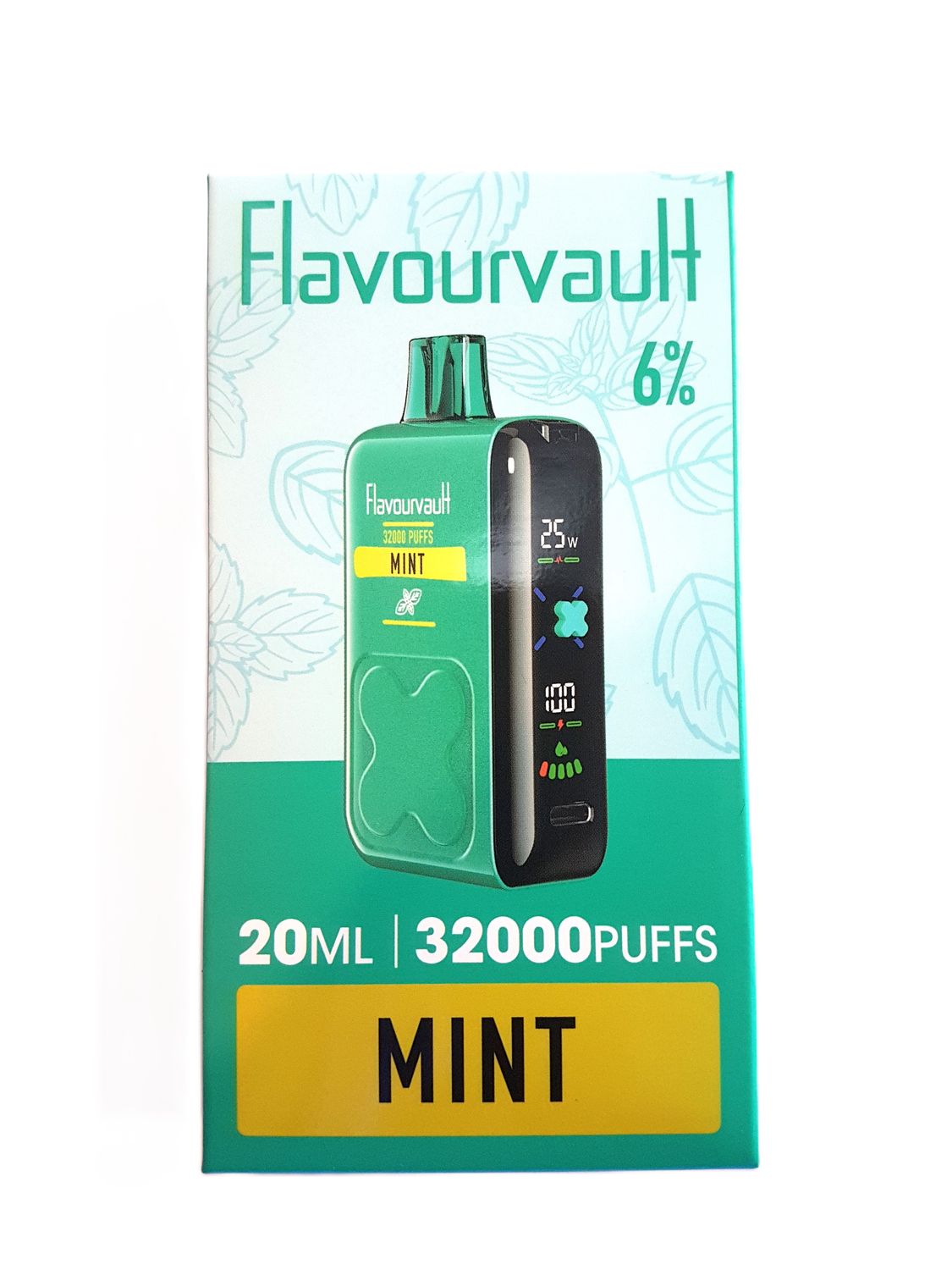 FlavourVault 32k 6% Disposable - Mint