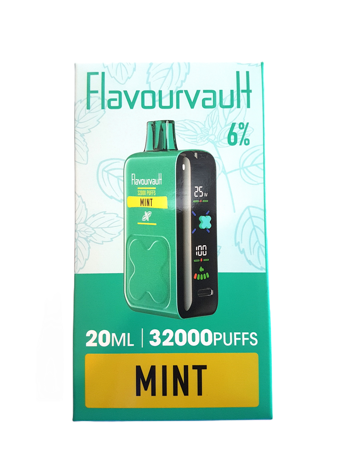 FlavourVault 32k 6% Disposable - Mint