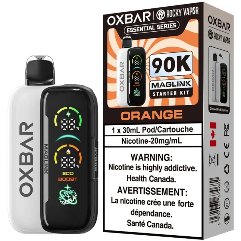 Oxbar Maglink Starter Kit 90K Disposable Vape - Orange