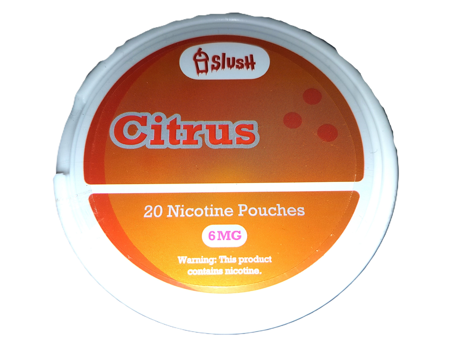 SLUSH Citrus Pouches 6mg nicotine