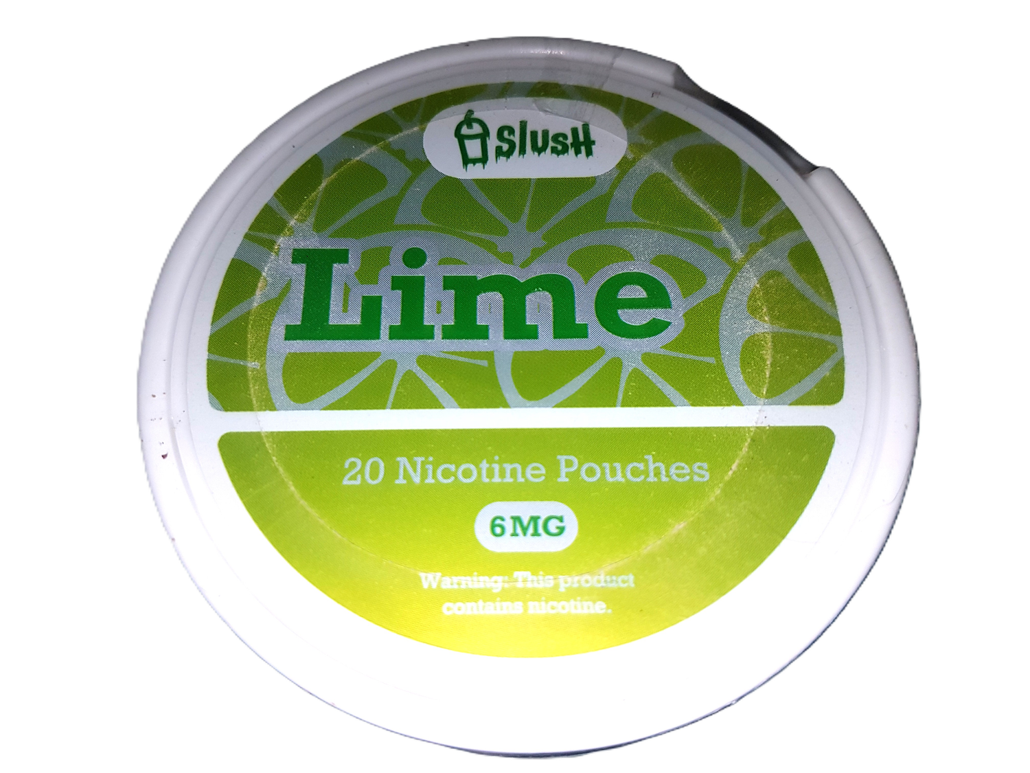 SLUSH Lime Pouches 6mg nicotine