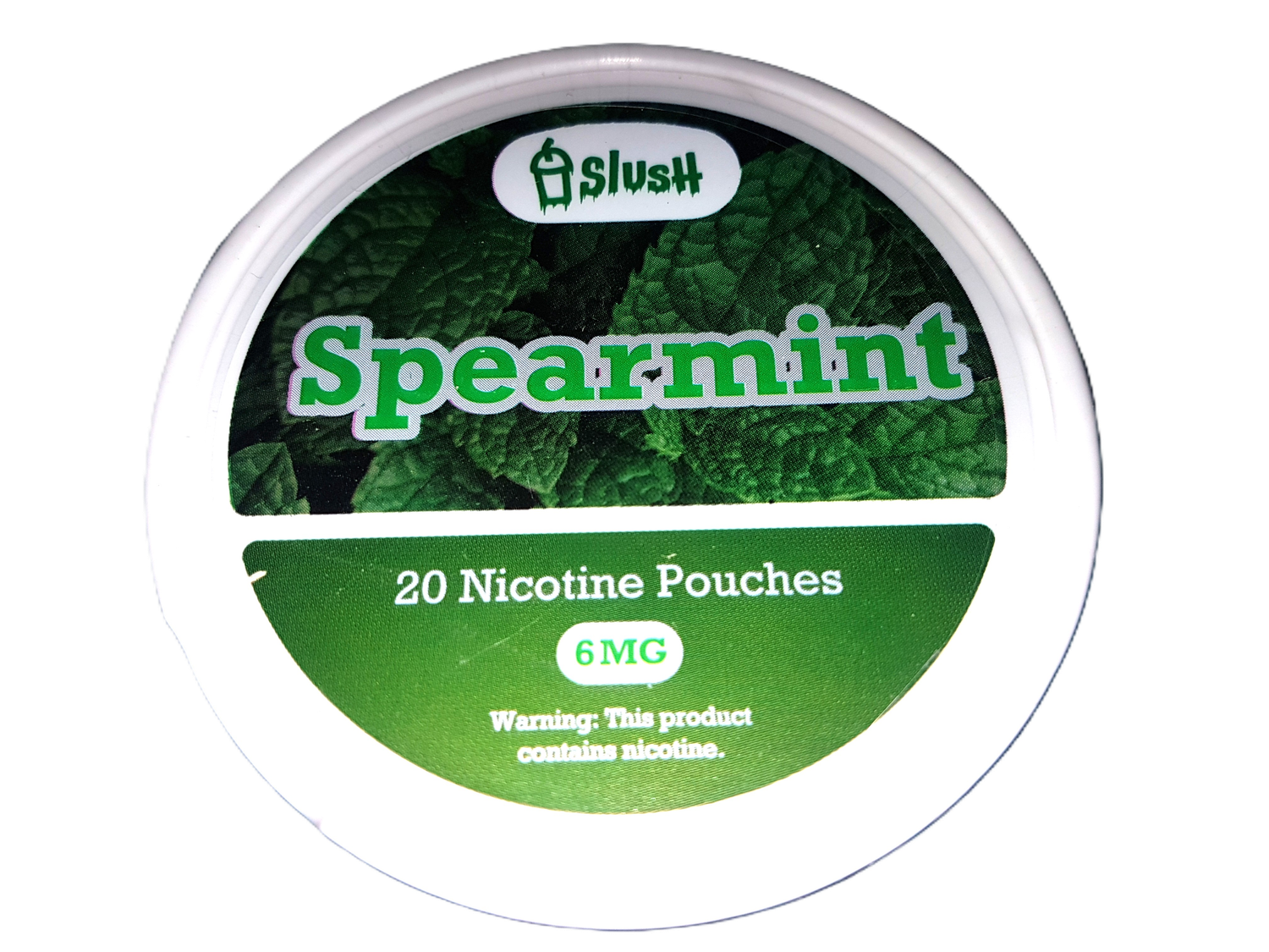 SLUSH Spearmint Pouches 6mg nicotine