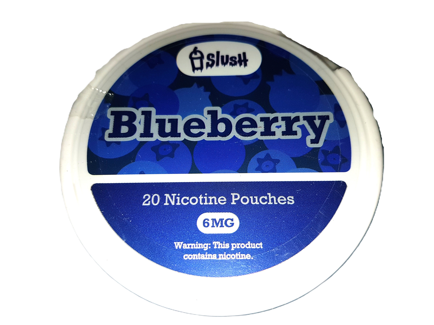 SLUSH Blueberry Pouches 6mg nicotine