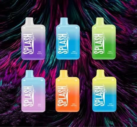 Splash 5k Puff 5%-Nicotine Disposable Vape - Beach Bum