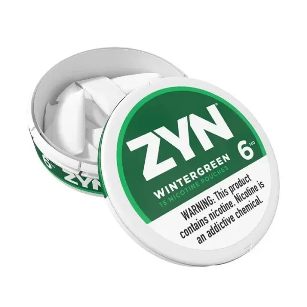 ZYN Wintergreen Pouches 6mg nicotine