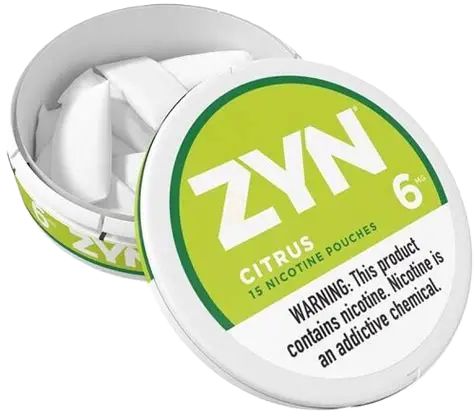 ZYN Citrus Pouches 6mg nicotine