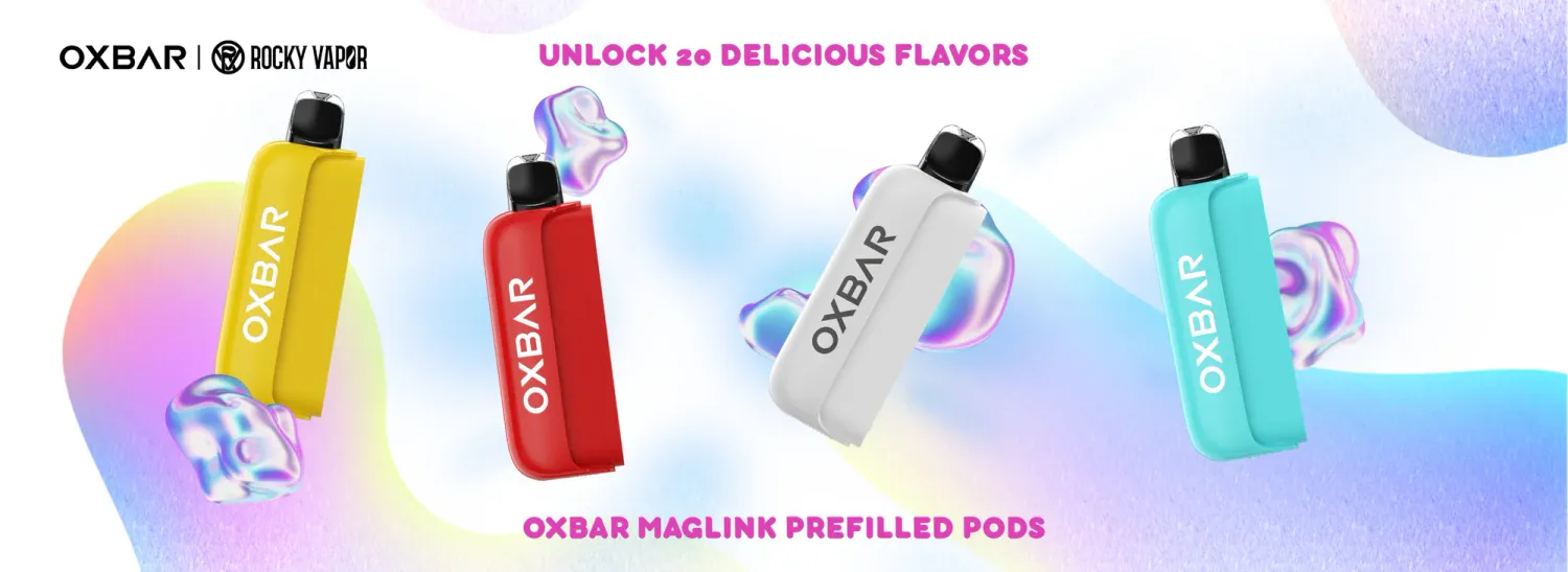 Rocky Vapor Oxbar Maglink 90K Pods - Banana Ice