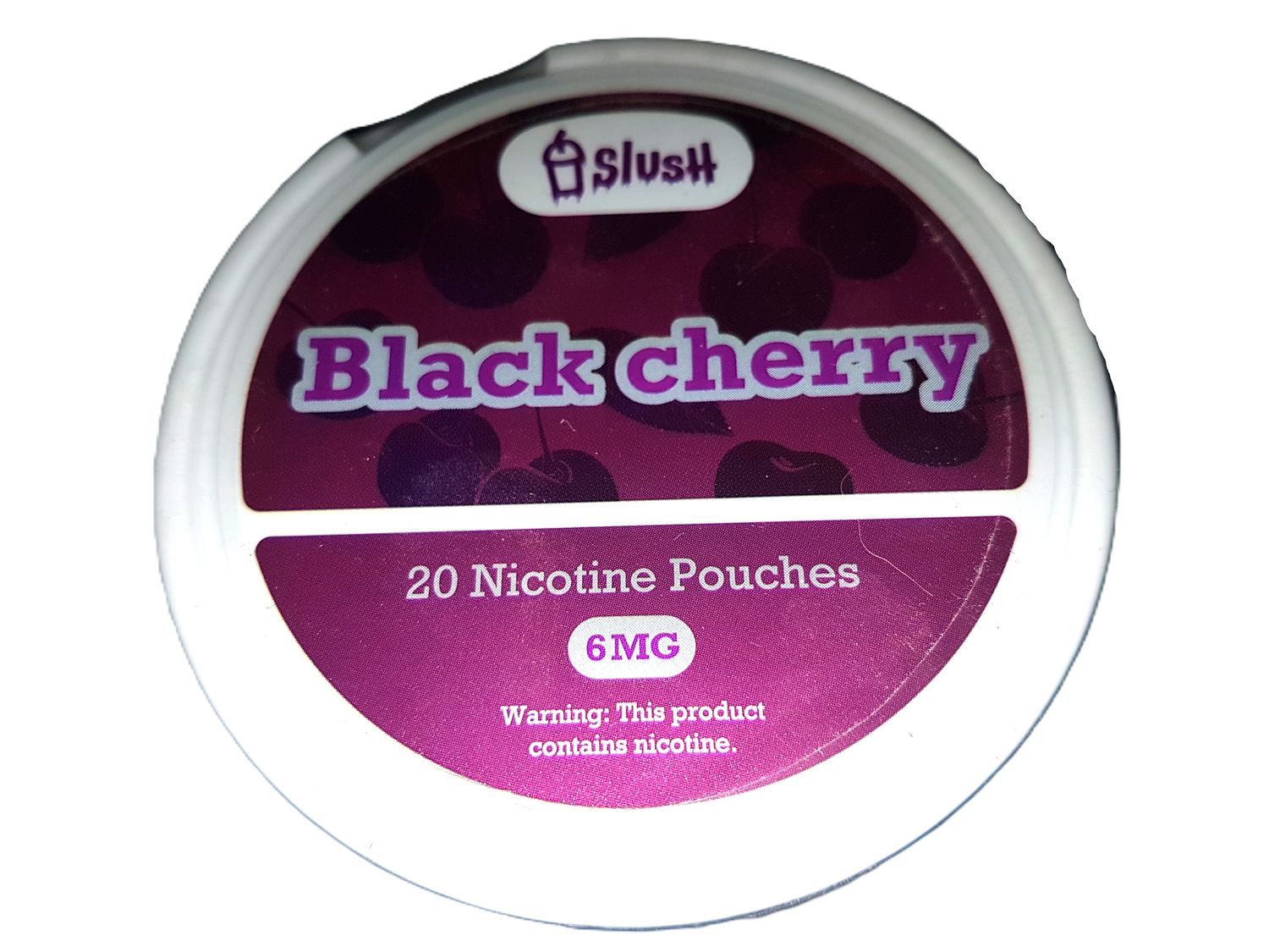 SLUSH Black Cherry Pouches 6mg nicotine