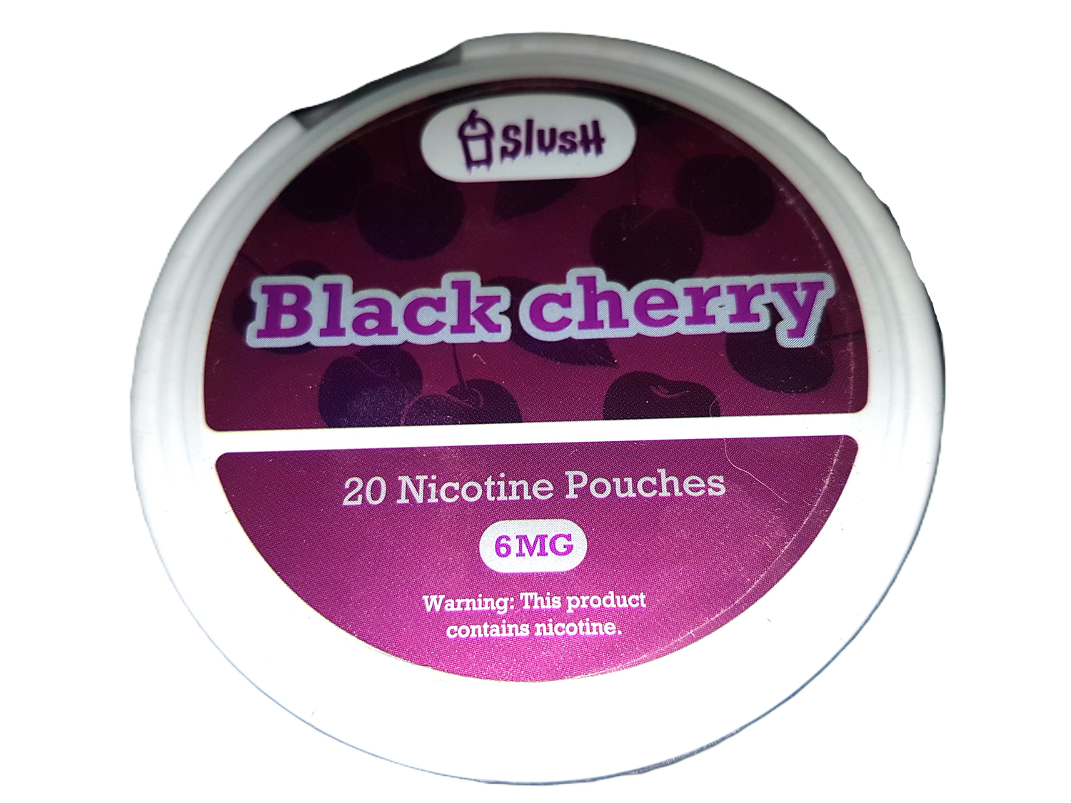 SLUSH Black Cherry Pouches 6mg nicotine