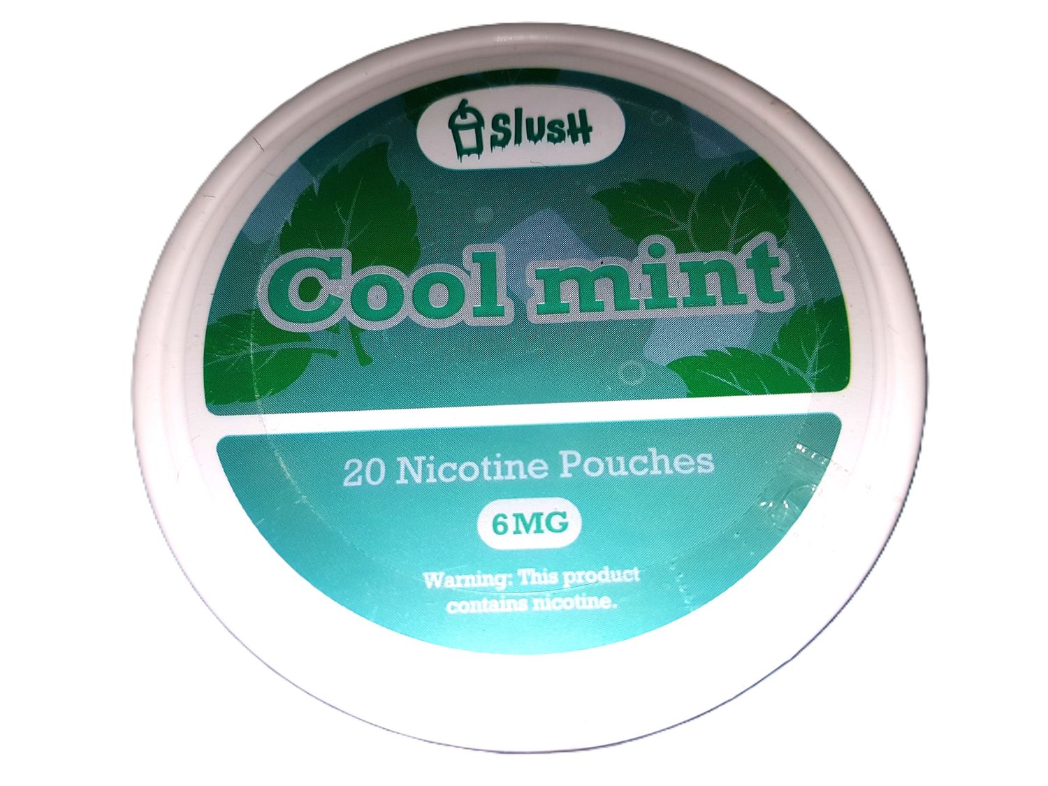 SLUSH Cool Mint Pouches 6mg nicotine (sleeve of 5 units)