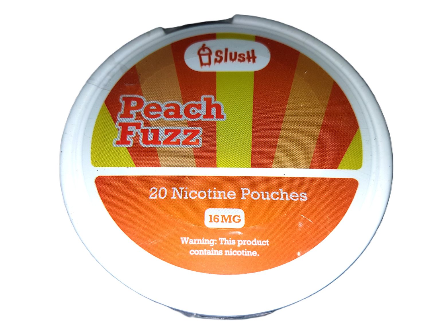 SLUSH Peach Fuzz Pouches 16mg nicotine (sleeve of 5 units)