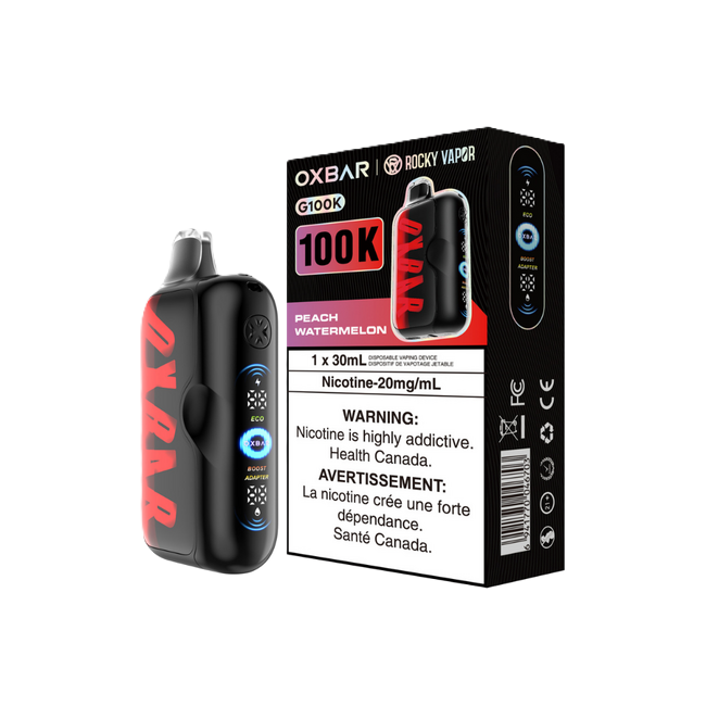 Rocky Vapor Oxbar G100K - Peach Watermelon