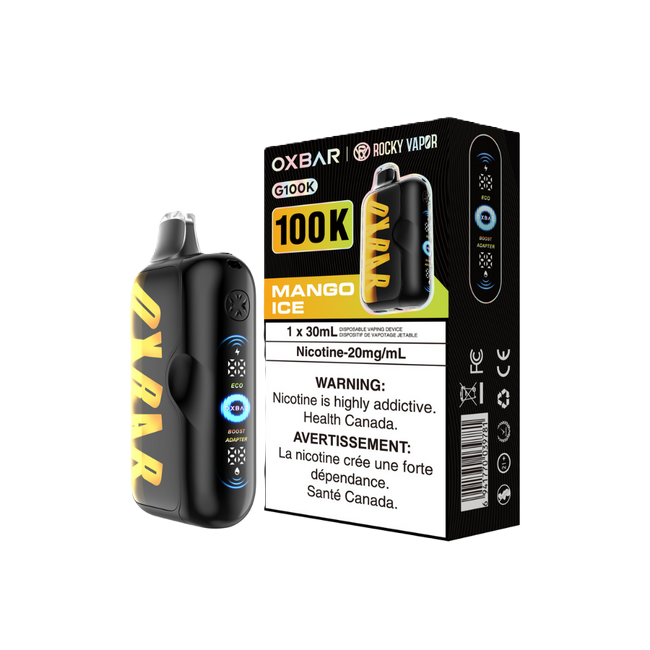 Rocky Vapor Oxbar G100K - Mango Ice